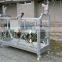 suspended wire rope platform