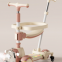Children's Scooter, Folding Baby Scooter with Push Handle, 3-in-1 Toy Tricycle for Boys and Girls Aged 1-3-7（Wechat:13510231336）