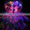3W RGB Crystal Bulb E27 LED Rotating Stage Lighting For Disco DJ Party