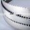 Band saw steel strip in coils