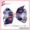 Ice blue ribbon hair jewelry for teenage girls,frozen ribbon bow hair clip wholesale