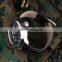 MR026 Brand New Black face mens man analog army military sport leatcher watch