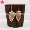 arrowhead multi-Kind stones jasper agate earring dangle charm earrings fashion boho long earrings for girls