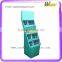 Supermarket Promotion corrugated Floor Stand Paper Shelf Display