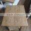 Solid oak wood antique finish bedroom French night table