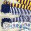 Stripe and floral design kids icing pants factory wholesale ruffle pants hot sale girls fluffy ruffle pants                        
                                                Quality Choice