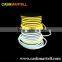 D shape Miky white PVC 10x20mm Led Neon tube