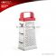 New design cooking tools stainless steel 4 sided grater with plastic handle                        
                                                                                Supplier's Choice