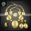 Newest arrived african gold plated jewelry set for woman dress AHK1080                        
                                                                                Supplier's Choice