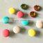 Top Design spray painting cap prong ring snap button for baby clothes