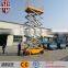 12m hydraulic mobile mini man scissor lift platform