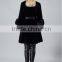 women fur coat, elegant fur coat,rex rabbit fur coat