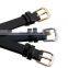 2015 hot fashion patent cowhide leather watch band 10mm leather watch strap