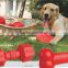 Best selling durable using dog teeth rubber dog toy water land amphitious toys