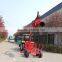 extension boom log crane