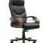 Wooden armrest leather office chairs adjustable armrest GZH-SJ1008AH