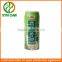Energy health beverage tin can with lid partial openning