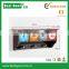 Zakka vintage wooden storage rack with 3 drawer
