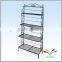 Service Advertising Equipment Wire Flooring Powder Coated Supermarket Display Shelf