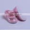 Glitter cute ankle bow pink fancy baby girls shoes                        
                                                Quality Choice