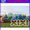 2016 hot sale Kids Outdoor Inflatable Obstacle Course Playground