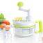 7 in 1 multi-function manual food processor /manual food chopper /manual food mixing machine