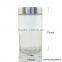 30oz airless glass jar with metal screw lid