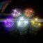 Mini Waterproof Diamond Tea Light Submersible Lamp For Christmas Holiday Wedding Party Swimming Pool 2 X CR2032 Battery