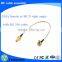 RF cable assembly cable with connector SMA female to MCX right angle male
