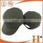 100% cotton fitted military army cadet cap and hat