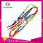 Elegant Printed Leopard Print Woven Shoelace Crimp Clips