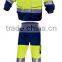 High visibility class 2 retro-reflective jecket and trousers working clothes