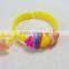 Multi-color plastic bracelet ring bangle finger ring jewelry set for kids