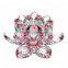 Beautiful Crystal Glass Lotus flower As Wedding&Home Centerpieces