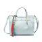 Dongguan factory fashion ladies handbag wholesale leather set handbag