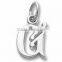 zinc alloy initial G charms and pendants English letter G charms with different style