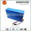 Deep cycle rechargeable 72V 60Ah Lifepo4 battery pack with BMS and charger