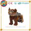 HI CE hot sale funny cartoon plush animal electric riding scooter motor toy for kids
