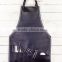 black leather full stylist Apron with tool pockets wholesale                        
                                                Quality Choice