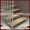attic stairs | making wooden ladder with steel handrail