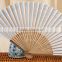 Cheap paper folding hand fan,custom one-side printed bamboo hand fan                        
                                                Quality Choice