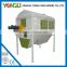 Large capacity vibrating rotary screener
