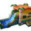 inflatable palm tree slide combo, inflatable Jungle Combo, Tropical Water slide