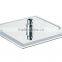 Square stainless steel bathroom shower heads