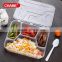 Clear plastic food container disposable fast food lunch container