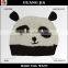 custom winter panda head high quality wholesale plush animal hat