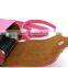 Pu Leather Camera Bag With Shoulder Strap For Fujifilm Instant Camera, Bowknot Bag(Pink)