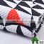 Shaoxing Mulinsen geometric print polyester rice design fabric knitted jacquard