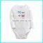 Made in China new arrival 100% cotton printed bowknot long sleeved baby rompers