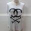 new fashion t shirt printed front cut out back new yoke new feeling clothing